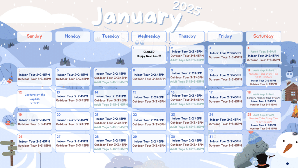 January calendar of events